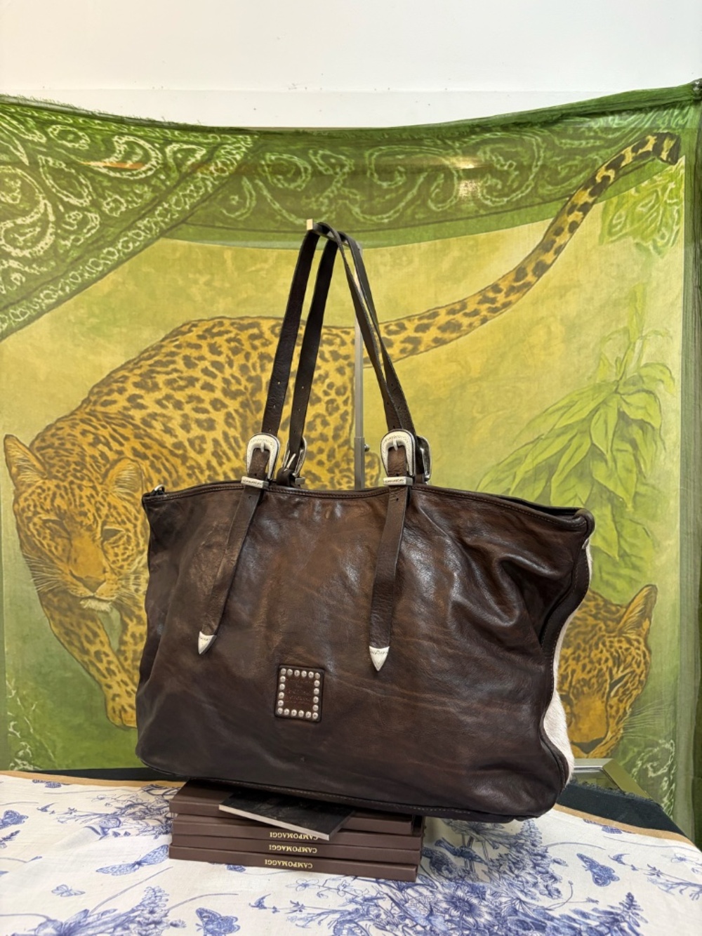 Campomaggi Lidia Shoulder Bag with Calf Hair - Picture 6 of 13